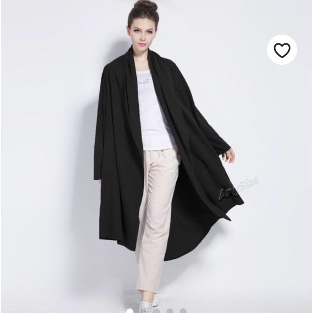 Linen loose cardigan or lightweight jacket